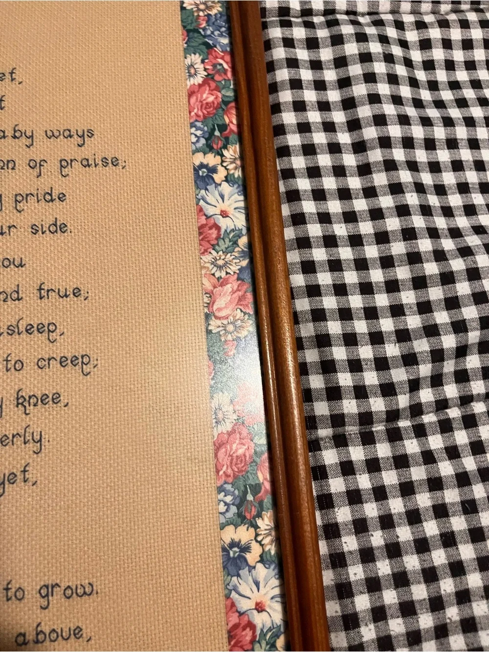 N/A framed cross